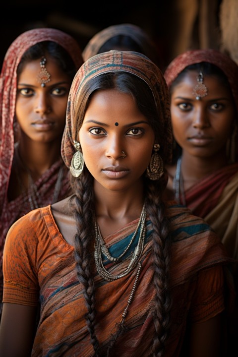 Indian Village Woman Portrait (34)