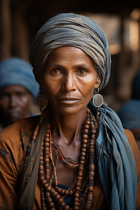 Indian Village Woman Portrait (36)