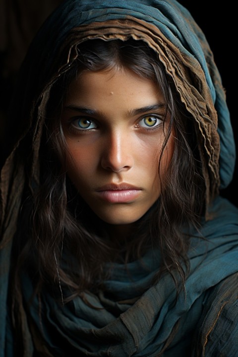 Indian Village Woman Portrait (65)