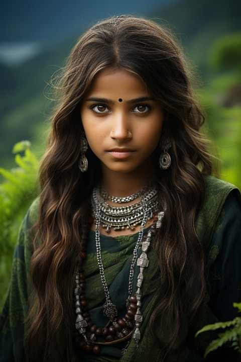 Indian Village Woman Portrait (71)