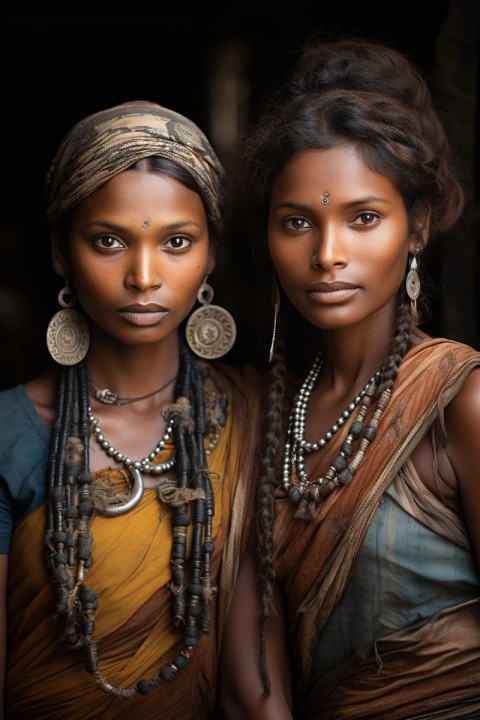 Indian Village Woman Portrait (142)