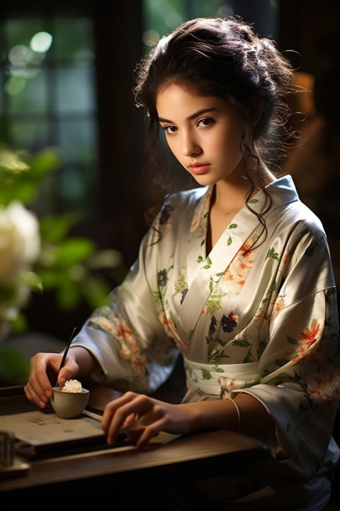 Beautiful Japanese Woman Portrait (19)