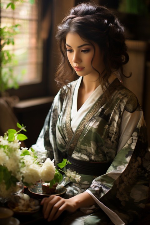 Beautiful Japanese Woman Portrait (17)