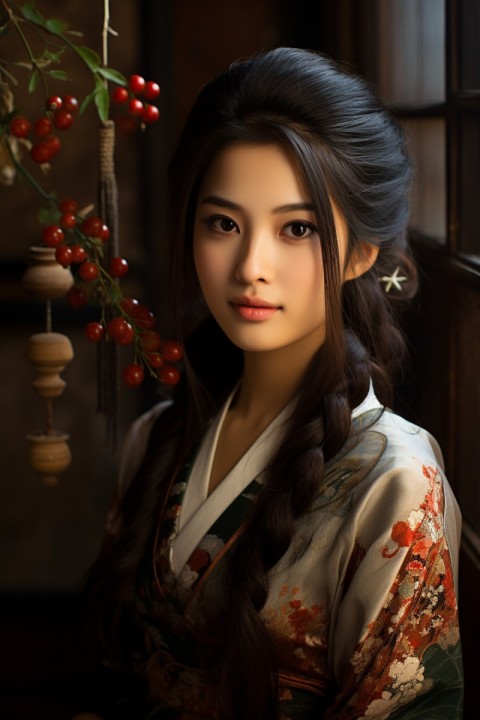 Beautiful Japanese Woman Portrait (75)