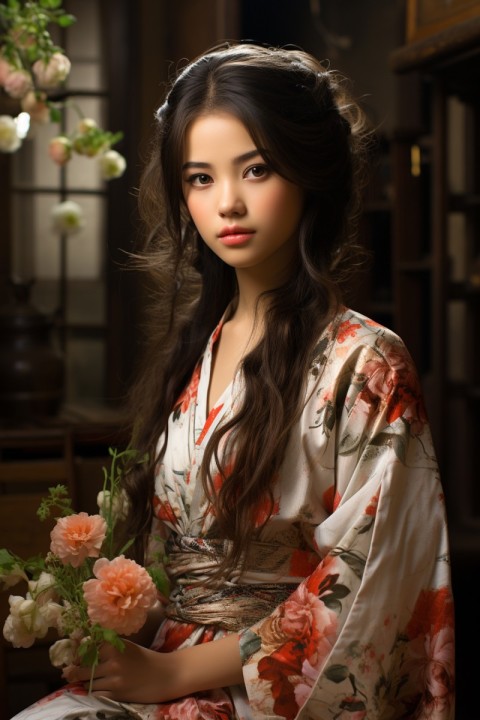 Beautiful Japanese Woman Portrait (70)