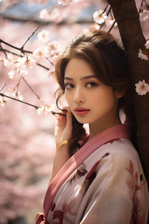 Beautiful Japanese Woman Portrait (102)