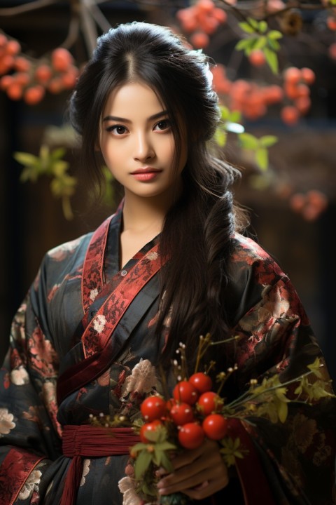Beautiful Japanese Woman Portrait (123)