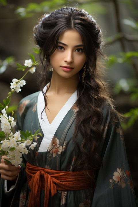 Beautiful Japanese Woman Portrait (150)