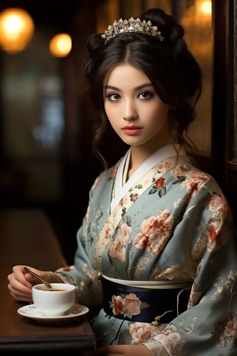 Beautiful Japanese Woman Portrait (346)