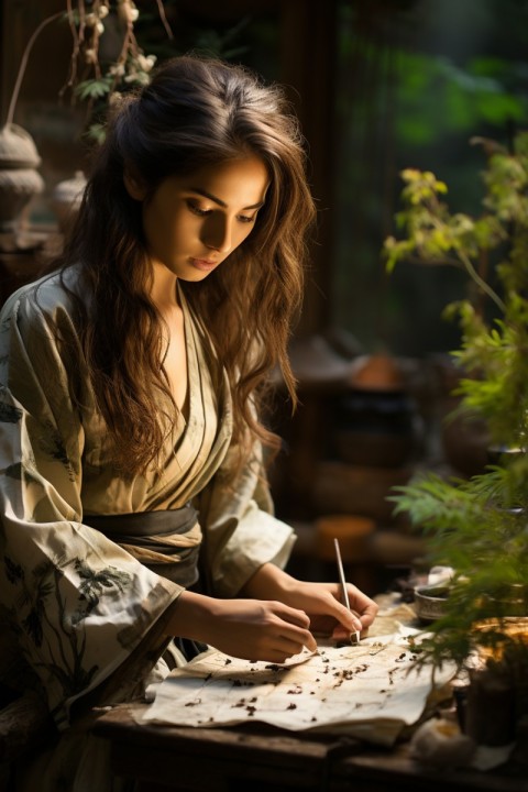 Beautiful Japanese Woman Portrait (320)