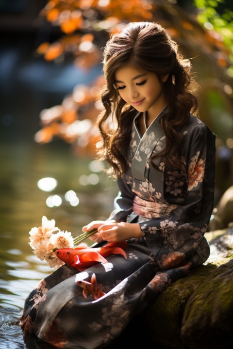 Beautiful Japanese Woman Portrait (341)