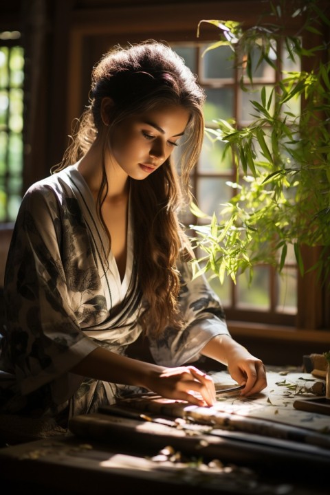 Beautiful Japanese Woman Portrait (322)