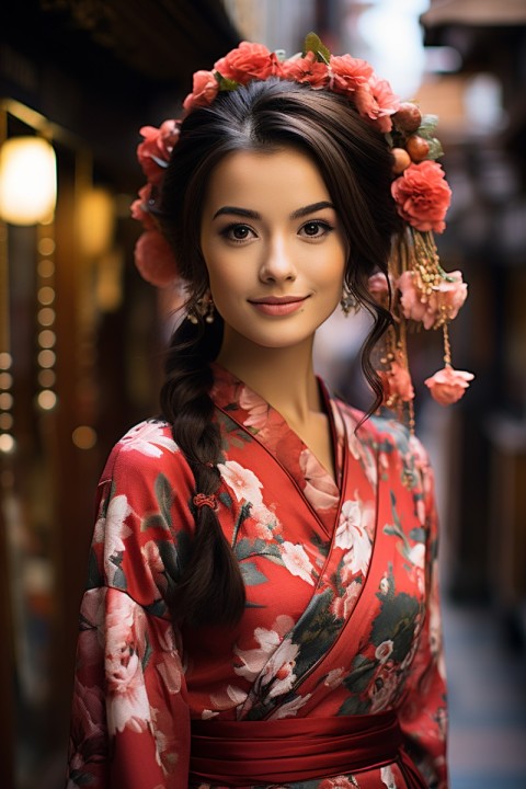 Beautiful Japanese Woman Portrait (358)