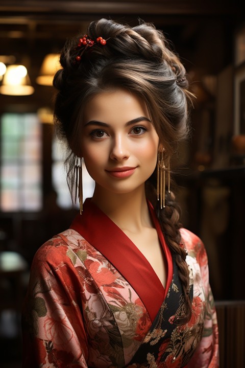 Beautiful Japanese Woman Portrait (360)