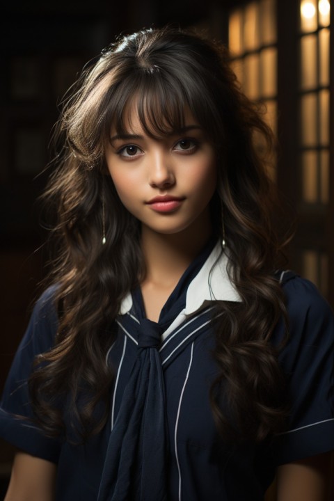 Beautiful Japanese School Girl (46)