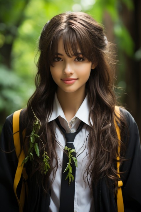 Beautiful Japanese School Girl (16)