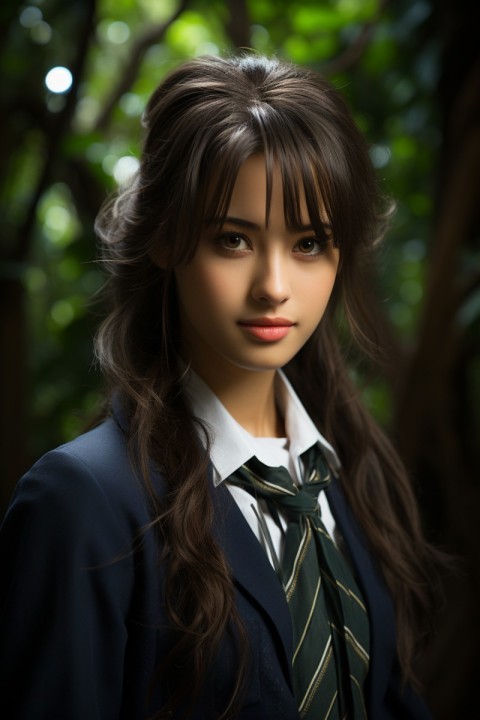 Beautiful Japanese School Girl (12)