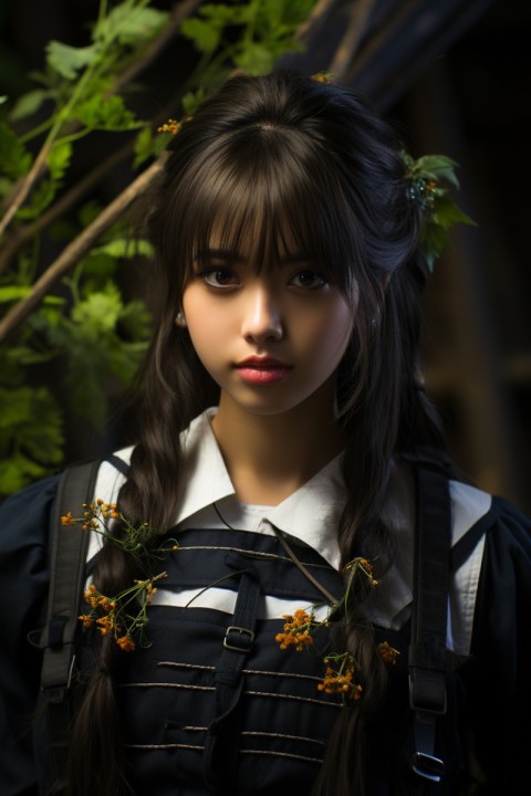 Beautiful Japanese School Girl (2)