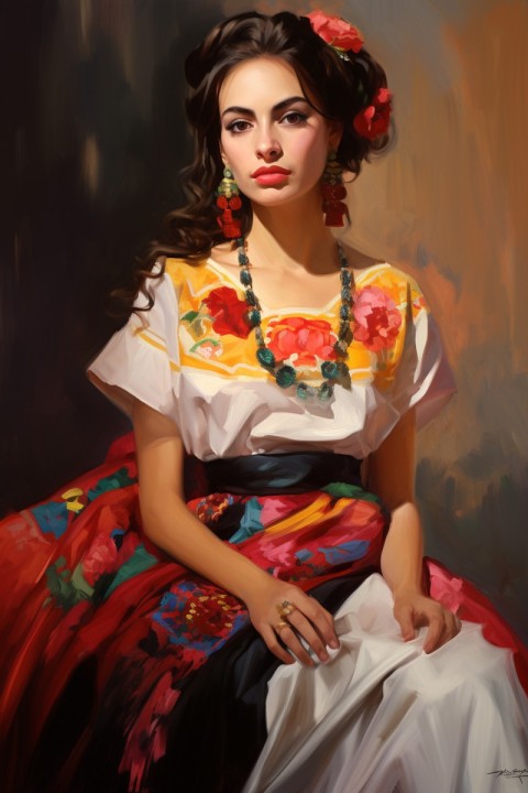 Mexican Women Culture Fashion Art (23)