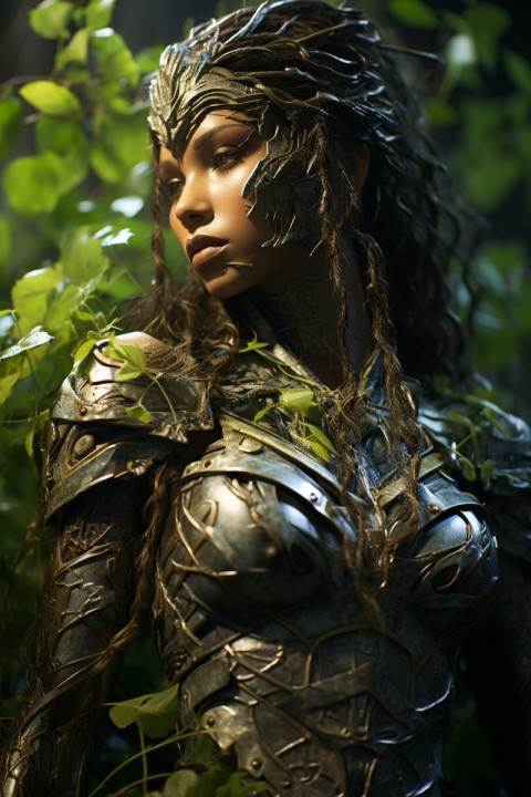 Warrior Woman Portrait (353)
