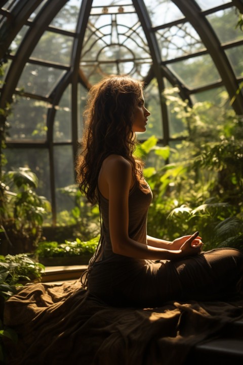 Woman Practicing Yoga (166)