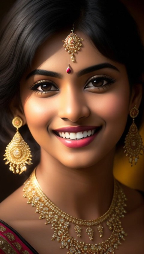 AI Generated Indian Women Portait (34)