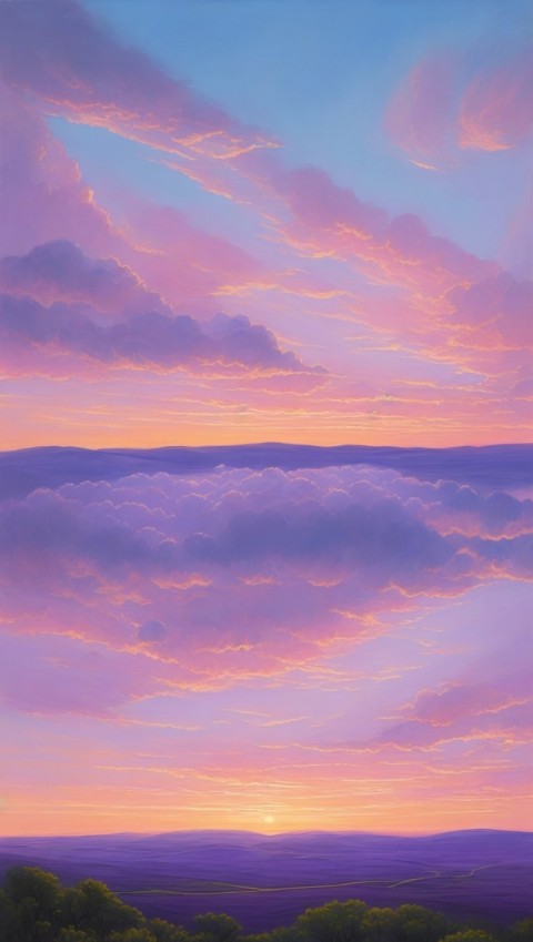 Beautiful Sky Cloud Aesthetic Wallpaper Mobile Background (14)