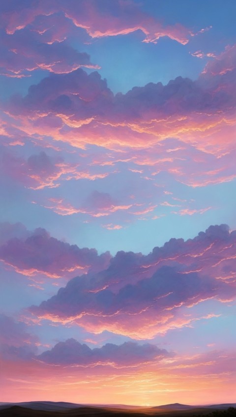 Beautiful Sky Cloud Aesthetic Wallpaper Mobile Background (15)