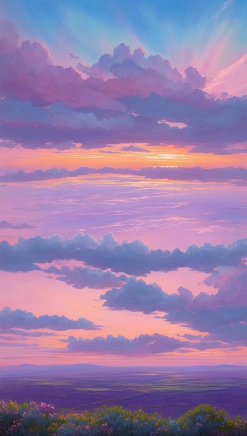 Beautiful Sky Cloud Aesthetic Wallpaper Mobile Background (11)