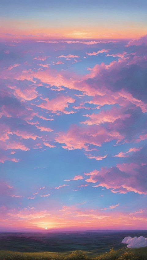Beautiful Sky Cloud Aesthetic Wallpaper Mobile Background (9)