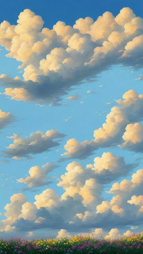 Beautiful Sky Cloud Aesthetic Wallpaper Mobile Background (18)