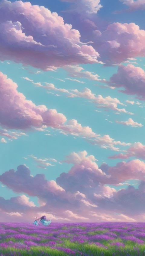 Beautiful Sky Cloud Aesthetic Wallpaper Mobile Background (51)