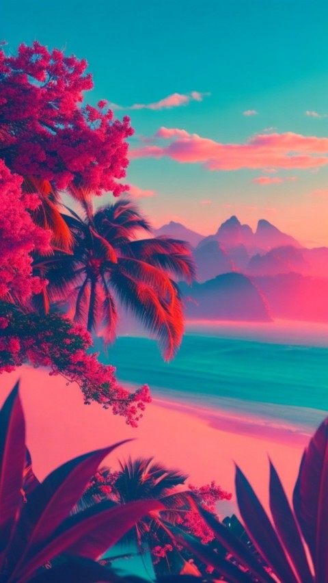 Pastel color aesthetic wallpaper summer (46)