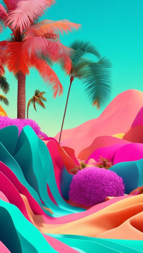 Pastel color aesthetic wallpaper summer (31)