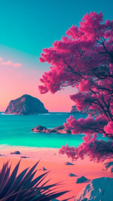 Pastel color aesthetic wallpaper summer (43)