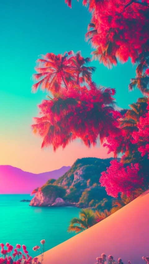 Pastel color aesthetic wallpaper summer (40)