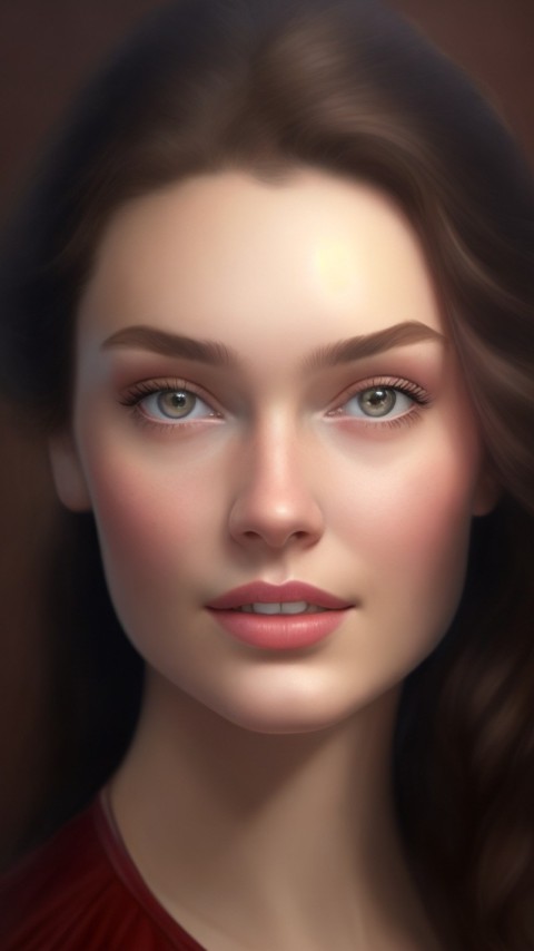 AI Generated Beautiful Woman Portraits Girls Wallpapers (67)