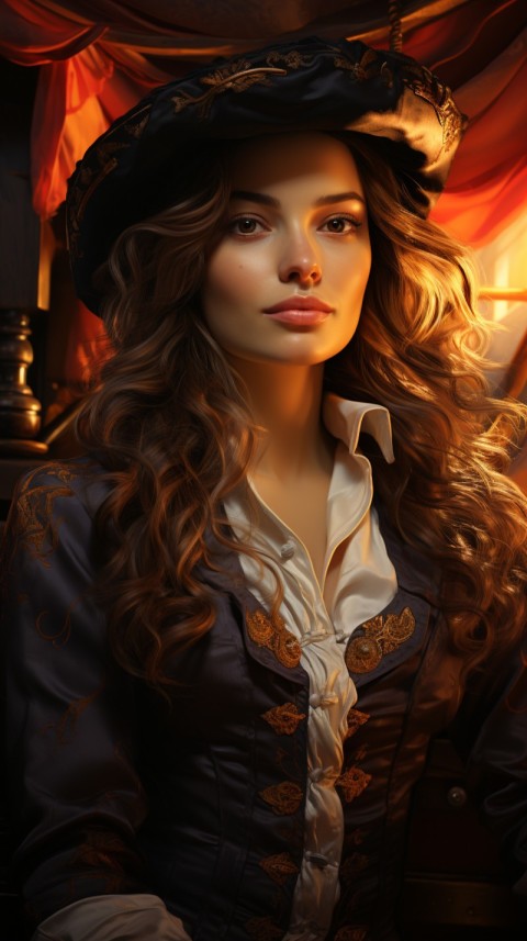 Female Pirate Captain Portrait (33)