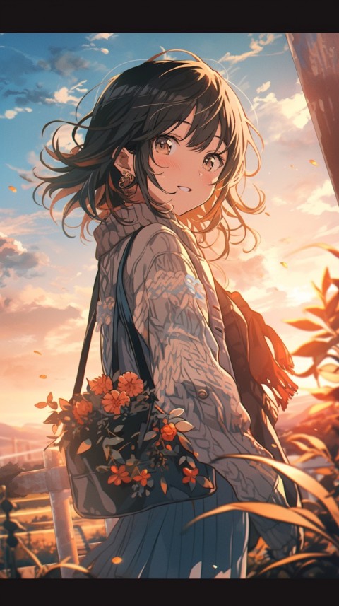 Cute Anime Girl Aesthetic (8)