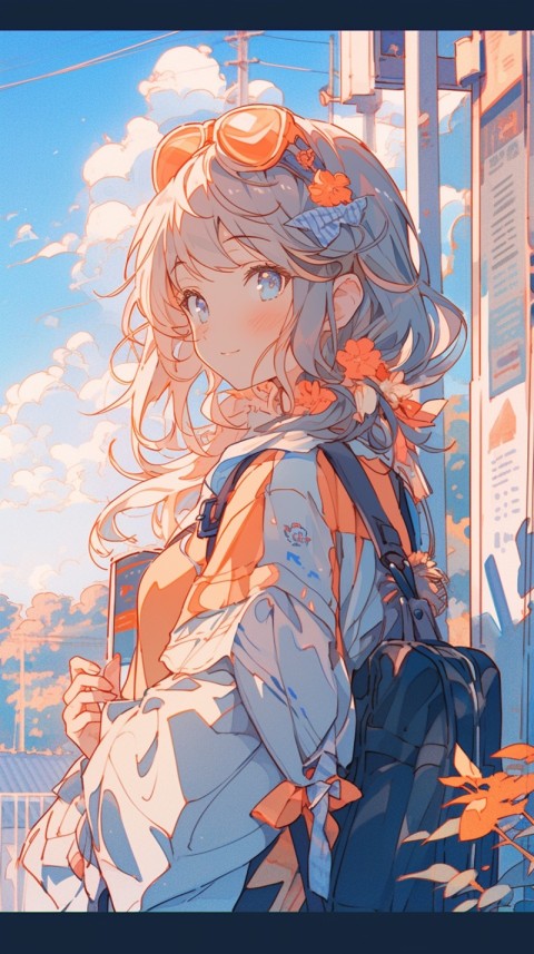 Cute Anime Girl Aesthetic (202)