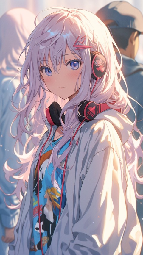 Download An Aesthetic Profile Picture of a Young Anime Character |  Wallpapers.com