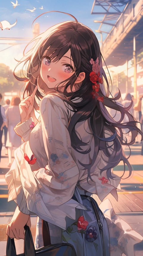 Cute Anime Girl Aesthetic (411)