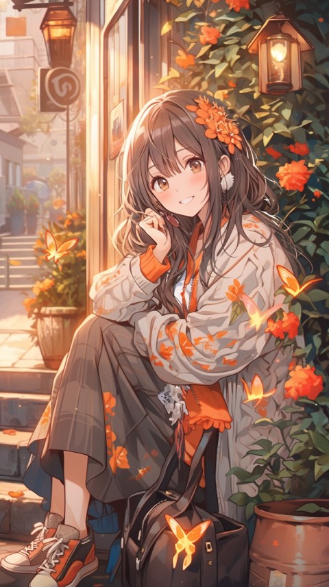 Cute Anime Girl Aesthetic (414)