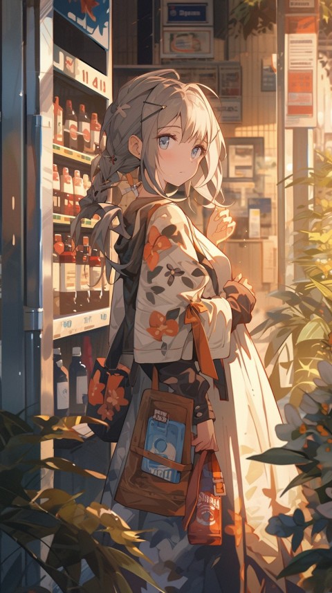 Cute Anime Girl Aesthetic (421)
