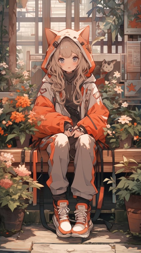 Cute Anime Girl Aesthetic (413)
