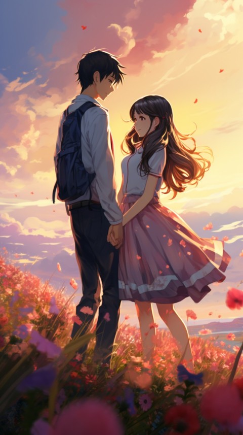 Cute Anime Couple Aesthetic  Romantic (30)