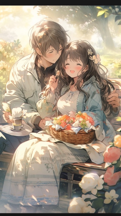 Cute Anime Couple Aesthetic  Romantic (6)