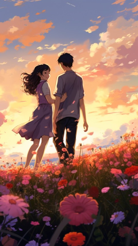 Cute Anime Couple Aesthetic  Romantic (40)