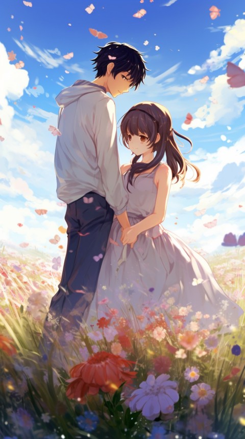 Cute Anime Couple Aesthetic  Romantic (25)