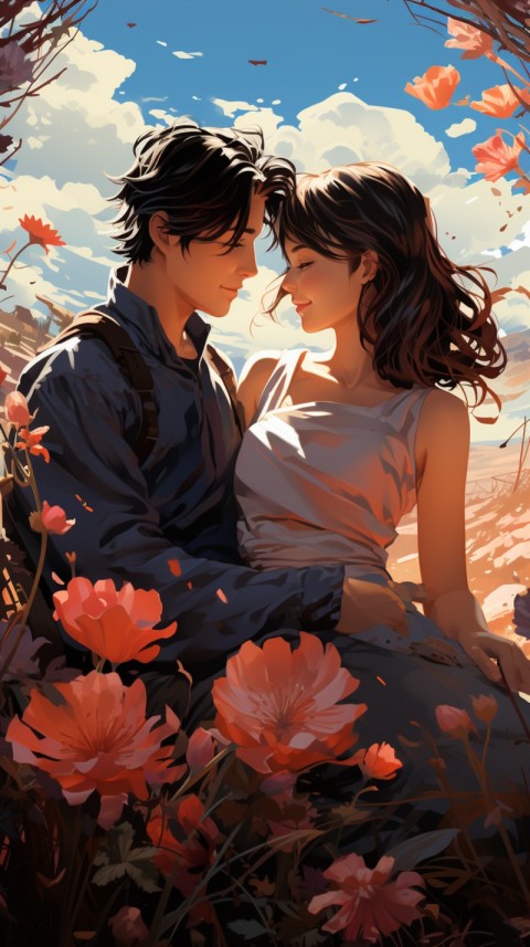 Cute Anime Couple Aesthetic  Romantic (10)